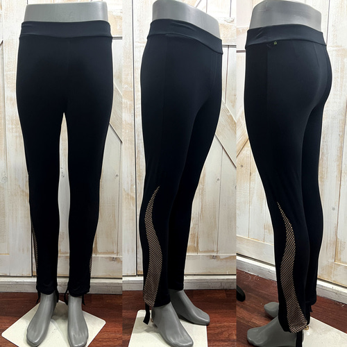 [QMI] Mesh line pants, custom figure skating pants